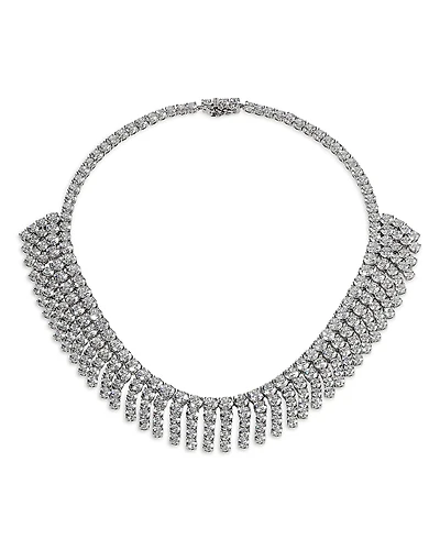 Nadri Starlet Fringe Necklace, 16