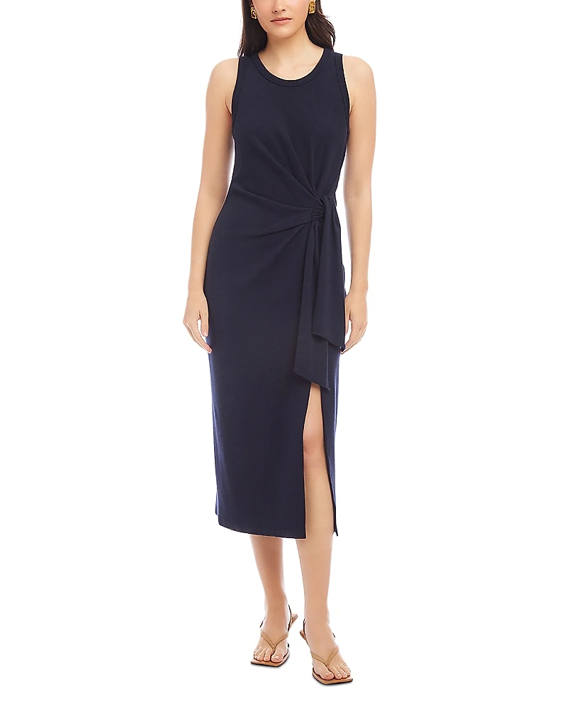 Fifteen Twenty Maddie Side Knot Midi Dress