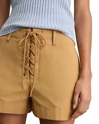Clement Lace Up Shorts