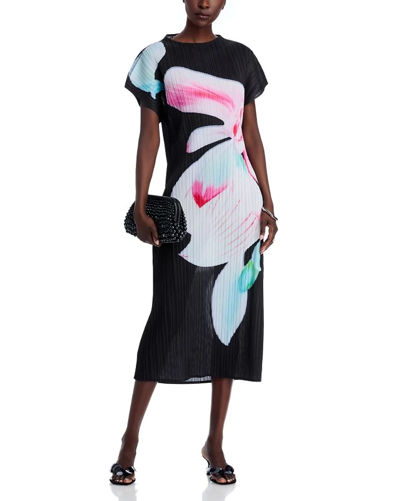 Flower Print Dress