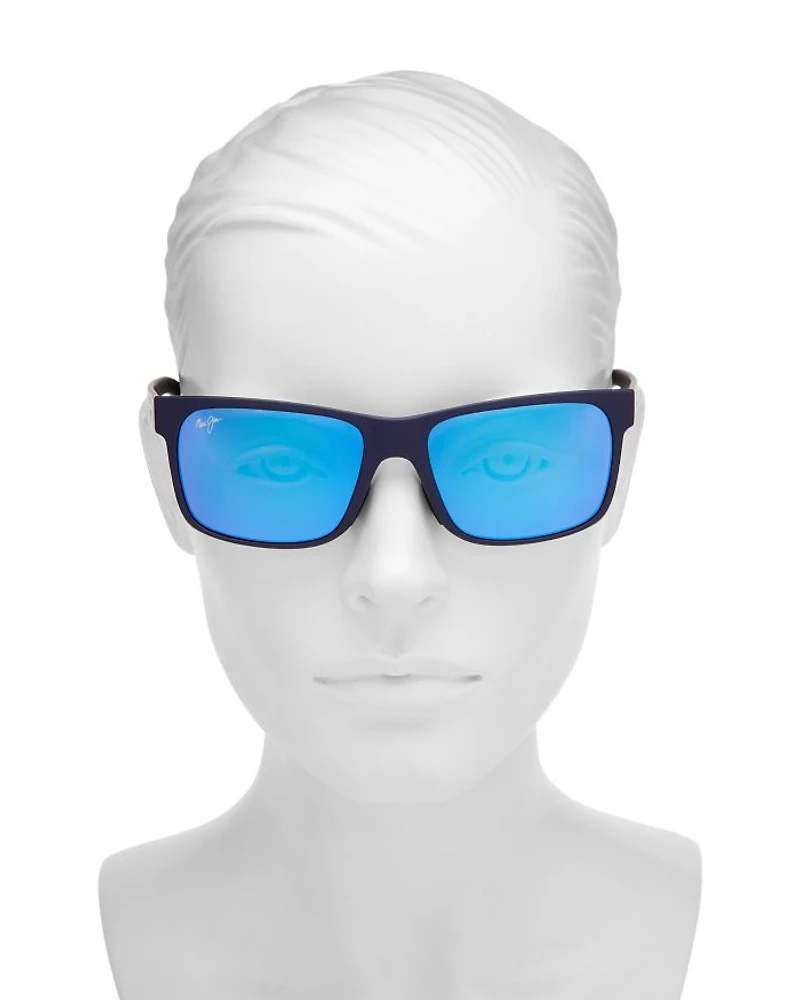 Hoopili Square Sunglasses, 58mm