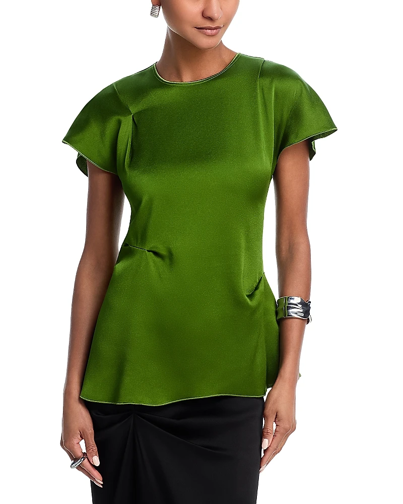 Victoria Beckham Pleated Top