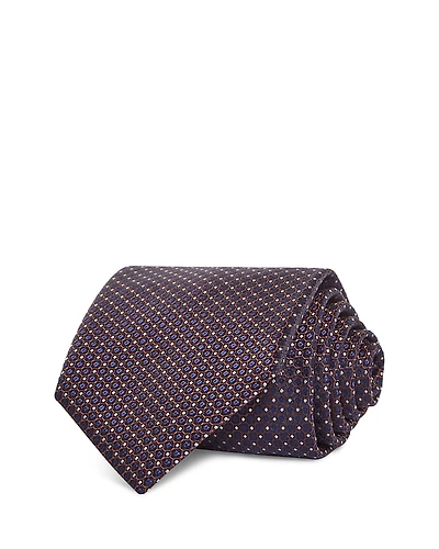 Canali Silk Classic Geometric Tie
