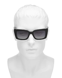 Cailin Rectangle Sunglasses, 52mm