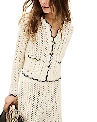 ba & sh Sheila Round Neck Cardigan