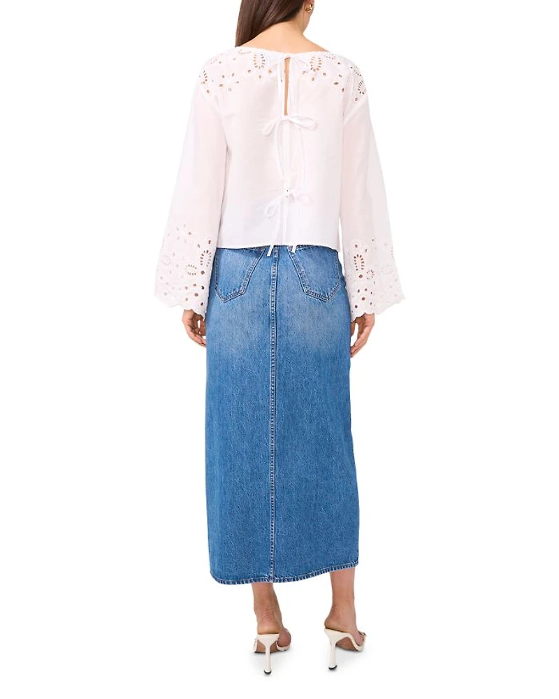 Eyelet Blouse