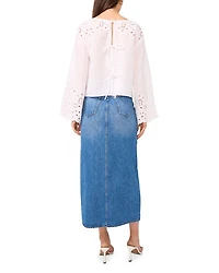 Eyelet Blouse