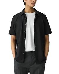 Irving Short-Sleeve Shirt Structure Knit