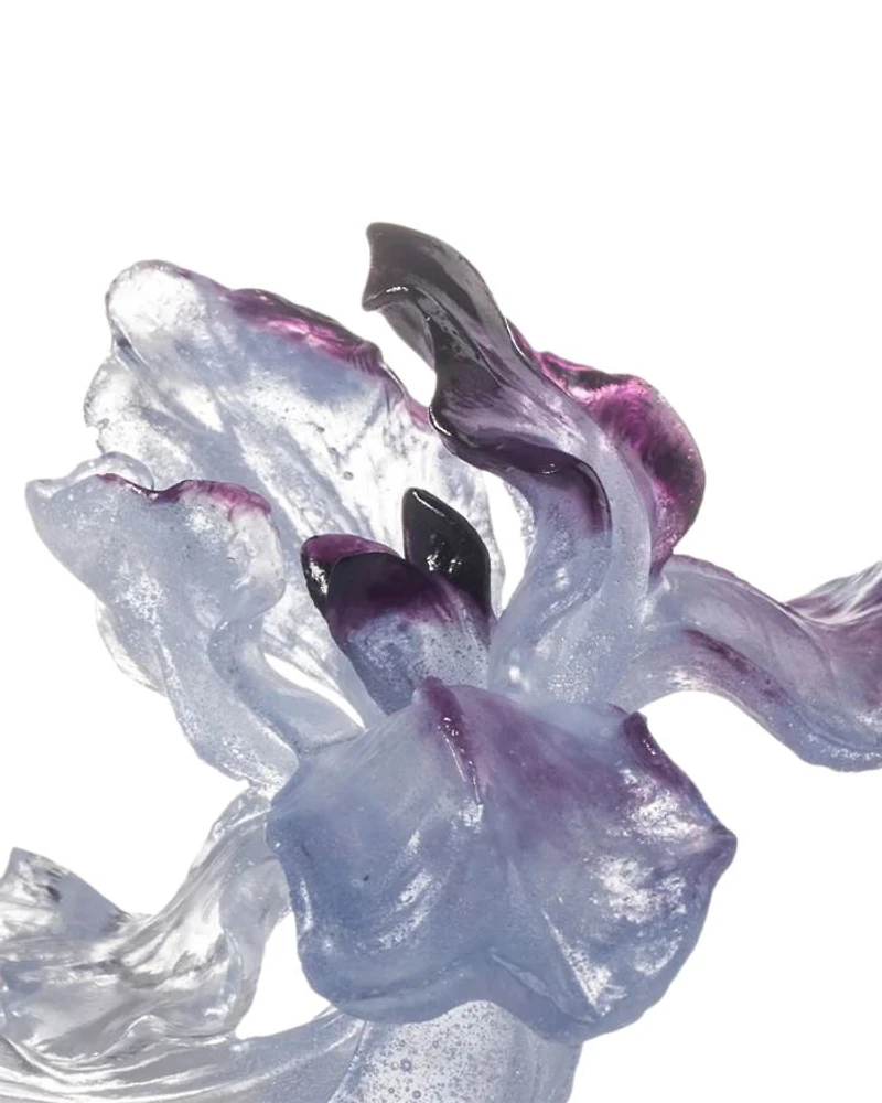 Arising Through Contentment Crystal Figurine with Display Base - Special Edition