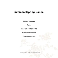 Imminent Spring Dance Crystal Figurine with Display Base - Special Edition