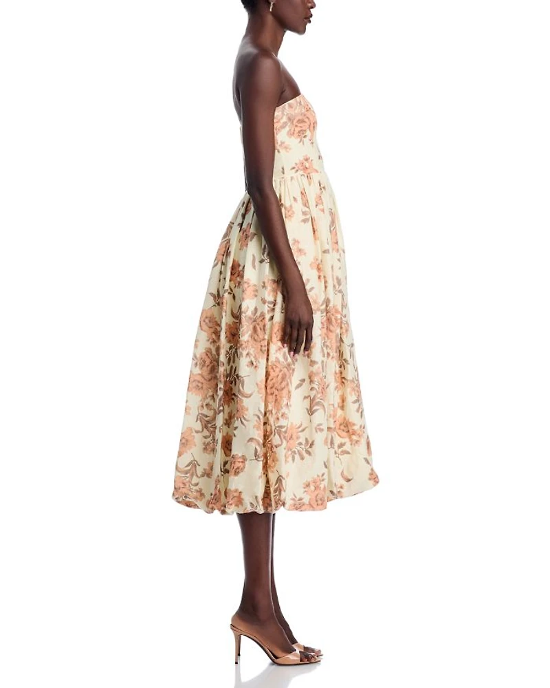 Anisha Linen Midi Dress