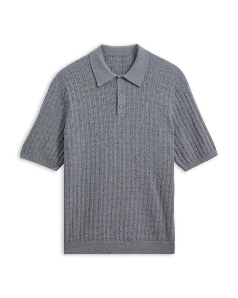Naples Cotton & Cashmere Polo Shirt
