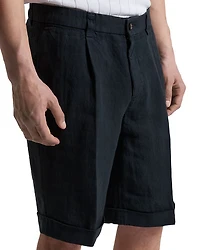 Linen Bermuda Shorts