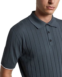 Short Sleeve Polo Sweater