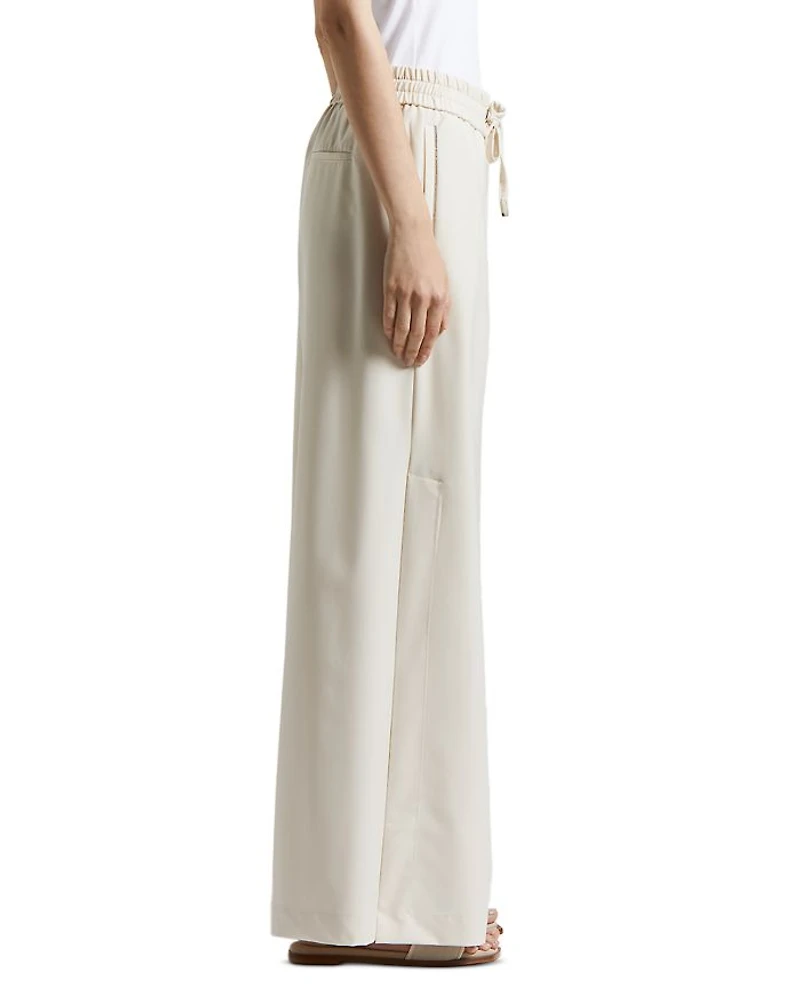 Split Hem Palazzo Pants