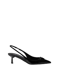 Women's Patent Leather Slingback Pumps