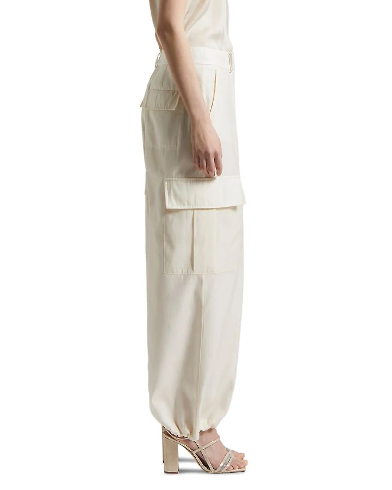 Cotton and Silk Trousers
