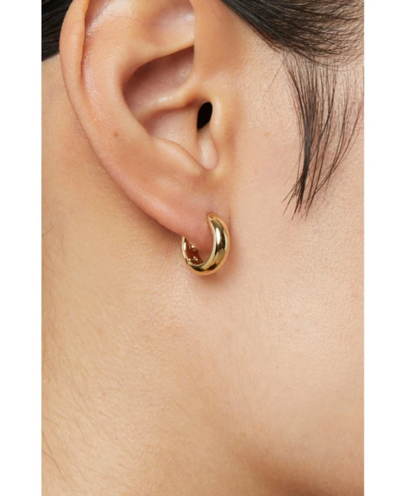 Giulia Bold Huggie Hoops