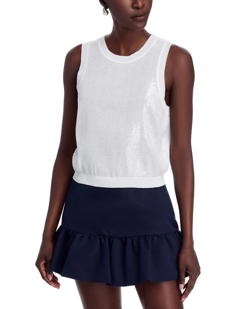 Sequin Tank Top
