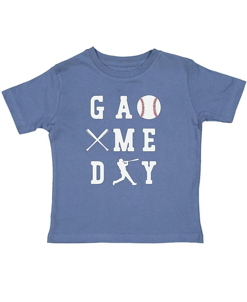 Sweet Wink Boys' Baseball Game Day Short Sleeve T-Shirt - Baby, Little Kid