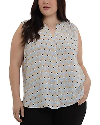 Nydj Plus Pintuck Blouse