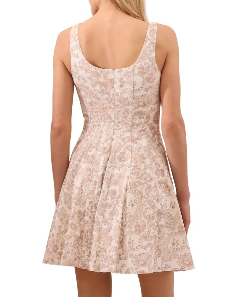 Panelled Daisy Swing Dress