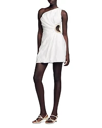 Dalida Asymmetric Short Dress