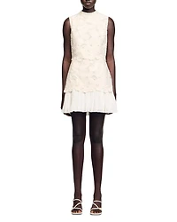 Johanna Short Guipure Dress