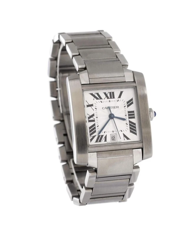 Tank Francaise Automatic Watch in Stainless Steel 28mm