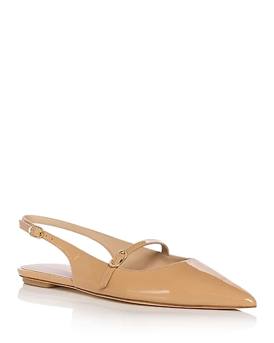 Stuart Weitzman Women's Emilia Mary Jane Flats