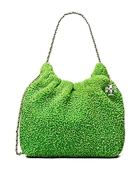 Tory Burch x BonBon Fleming Embellished Mini Hobo Bag