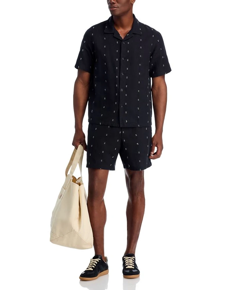 Avery Embroidered Linen Shirt
