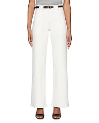 Frame Modern Pocket Wide Leg Jeans