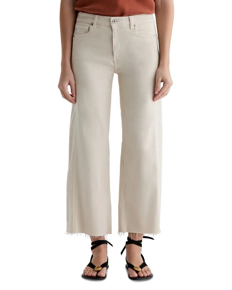 Saige Wide Leg Crop Jeans Opal Stone