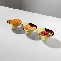 Striations Trio Bowls, Set of 3