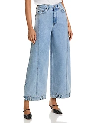 rokh Palindrome High Rise Barrel Jeans