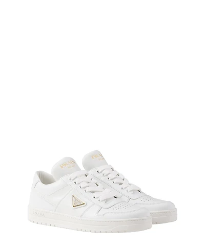 Prada Women's Downtown Leather Sneakers