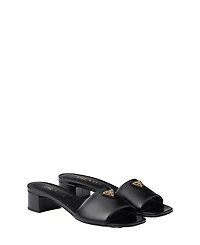 Prada Women's Saffiano Patent Leather Sandals