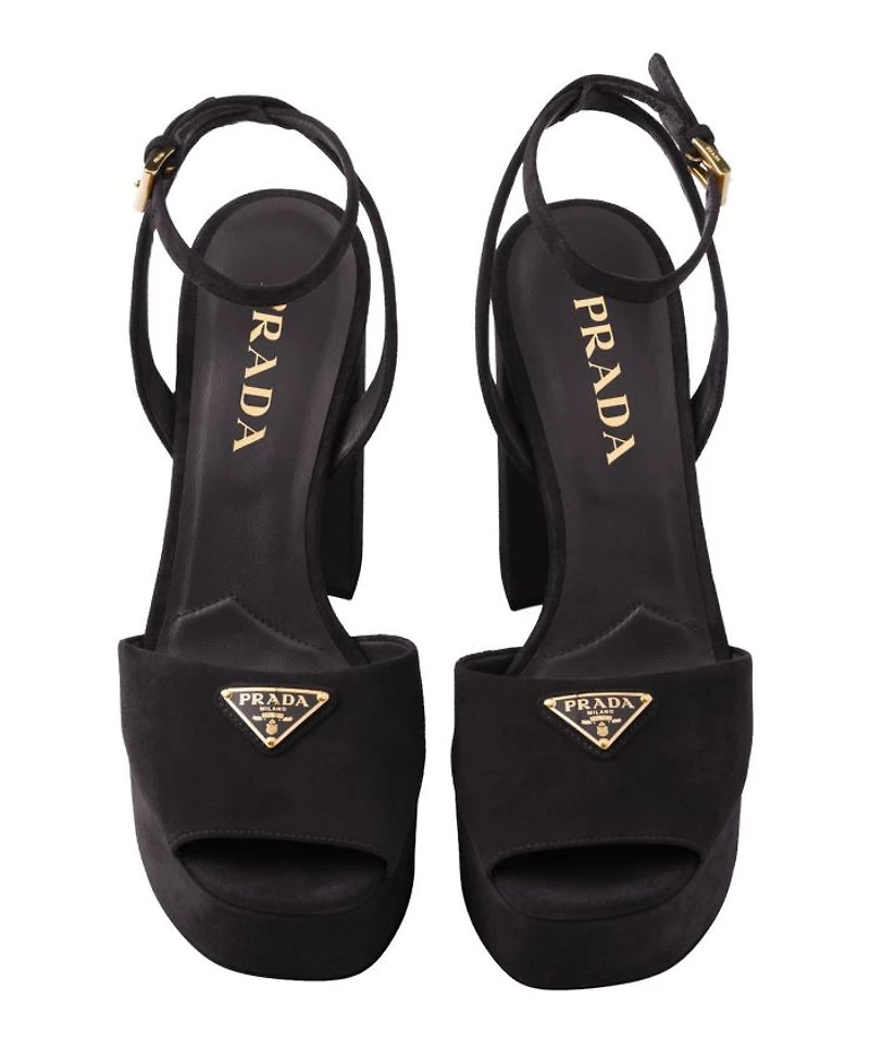 Women's Suede Platform Sandals
