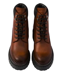 Women's Leather and Re-Nylon Booties