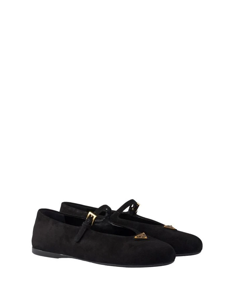 Women's Suede Ballerinas