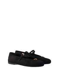 Women's Suede Ballerinas