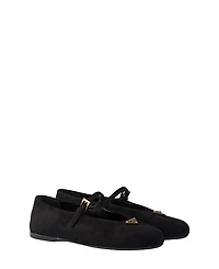Prada Women's Suede Ballerinas