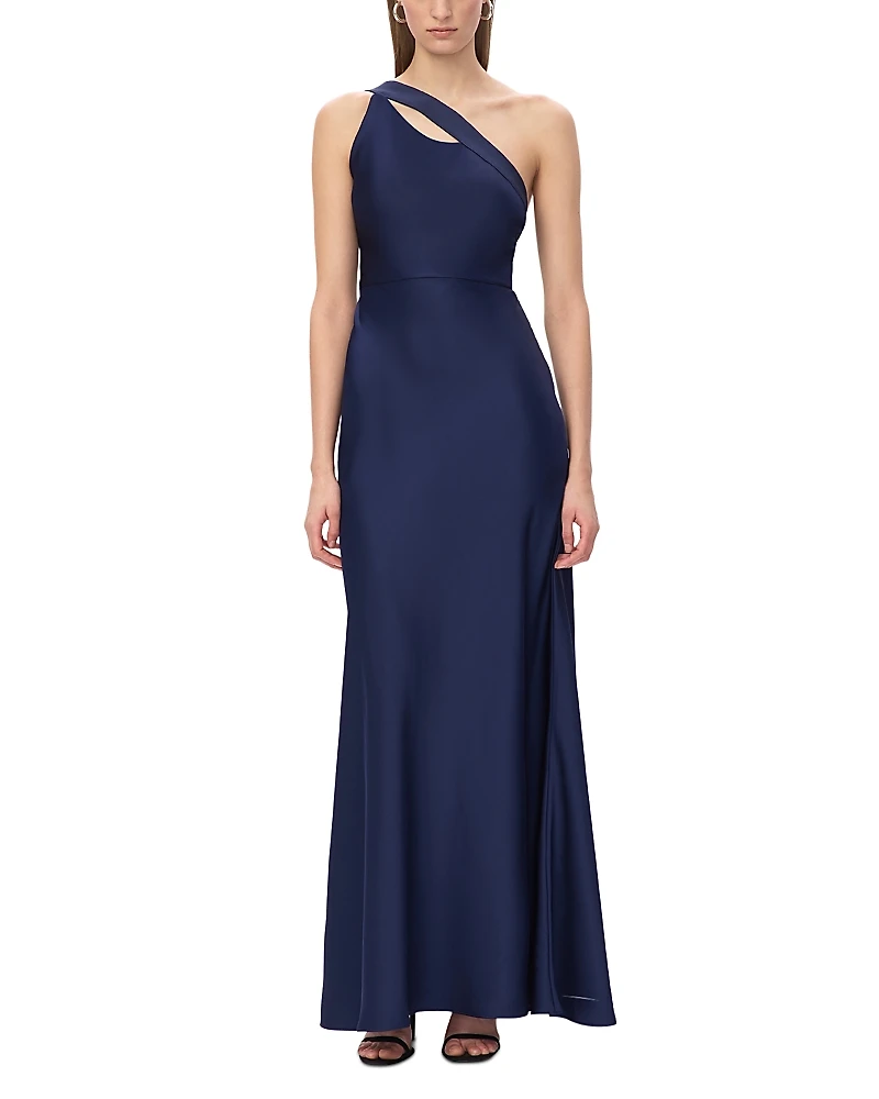 Herve Leger Vivian Satin Gown