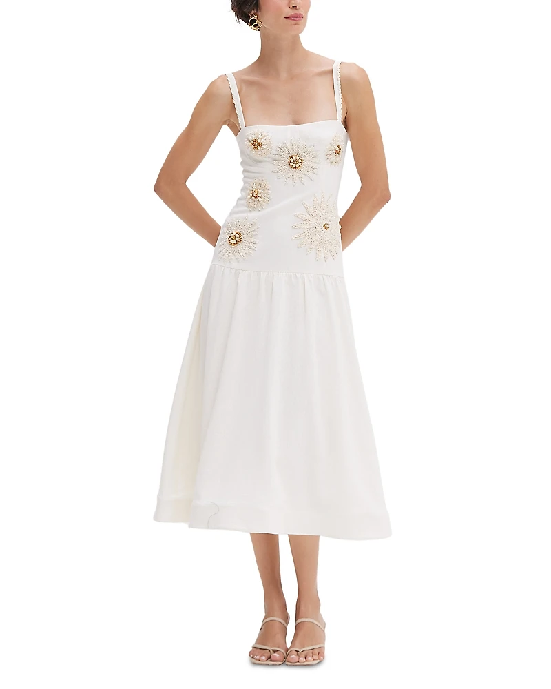 PatBO Tropical Midi Dress