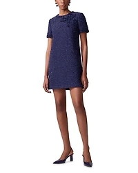 Tweed Mini Shift Dress