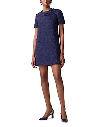 Carolina Herrera Tweed Mini Shift Dress