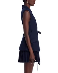 Eman Sleeveless Blazer Dress