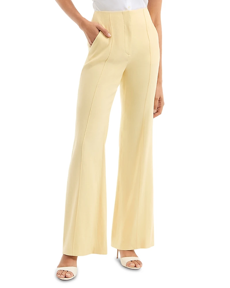 Veronica Beard Komi Linen Blend Pants