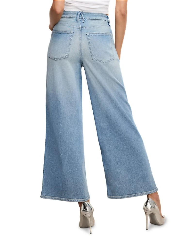 Good Skate Wide Cropped Jeans Indigo958